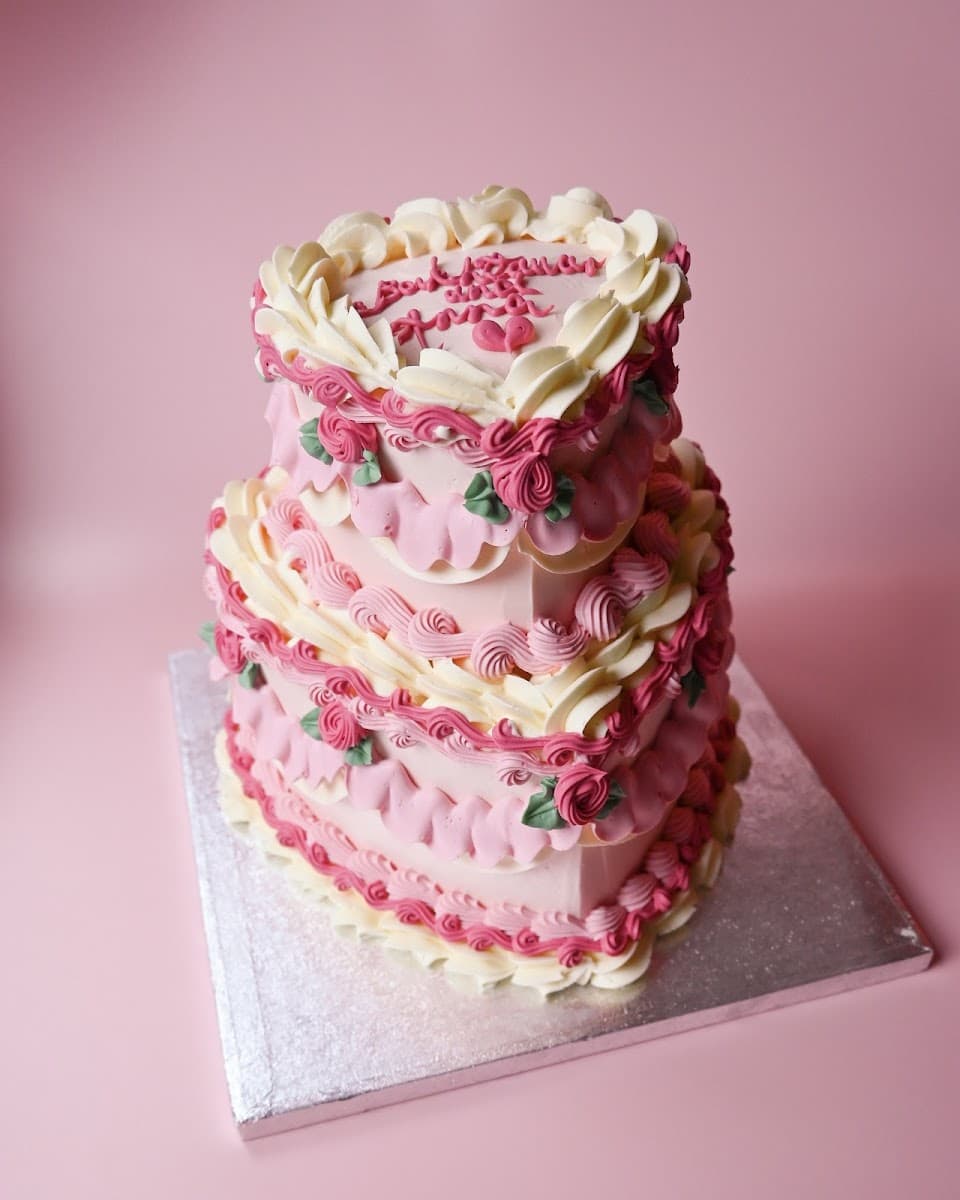 Wedding cake by Bee May Bakery