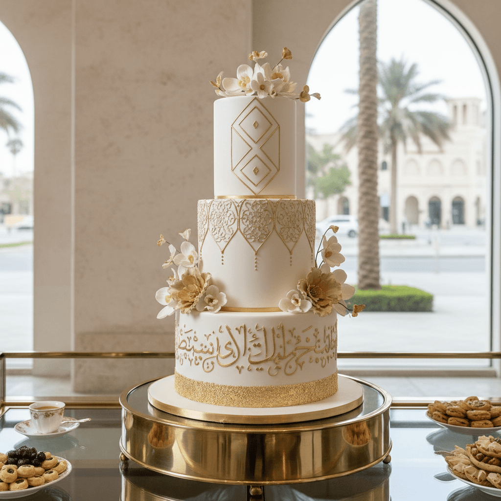 Wedding cake by Cake Social