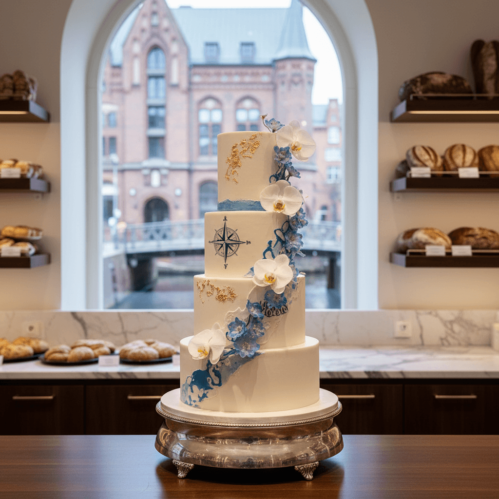 Wedding cake by Party Torten by PLANET CAKE GmbH