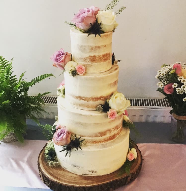 Wedding cake by Rosie Shaw Cake Company