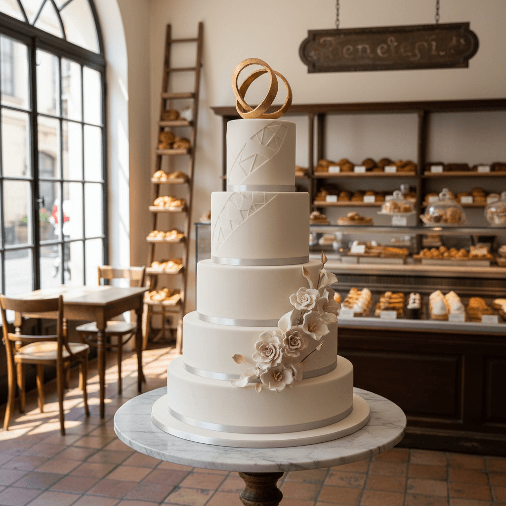 Wedding cake by Apoline Cake Design