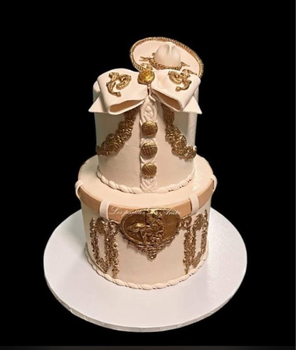 Wedding cake by Los Pasteles de Anita