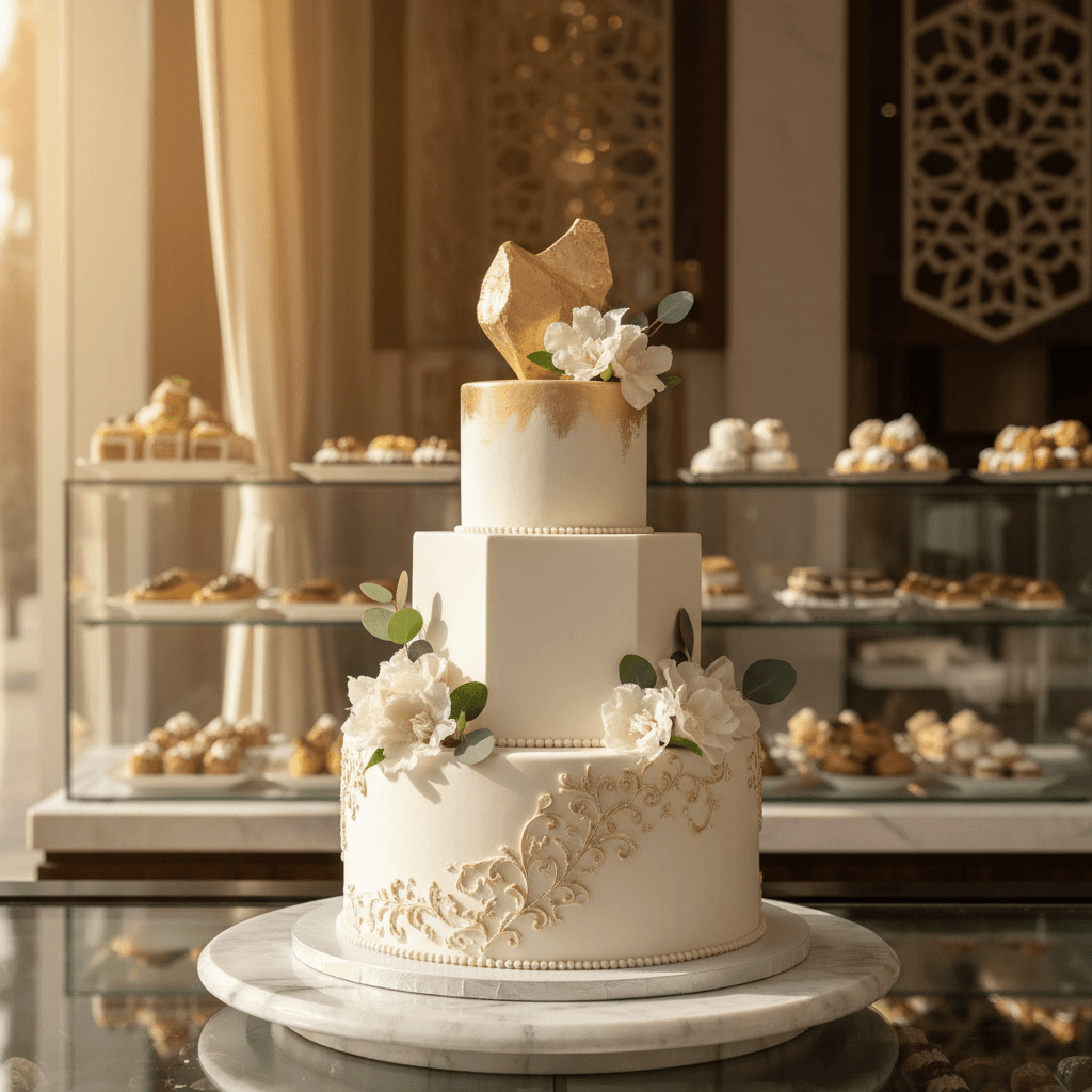 Wedding cake by HONEY SPECIAL CAKE KHALIDIYA