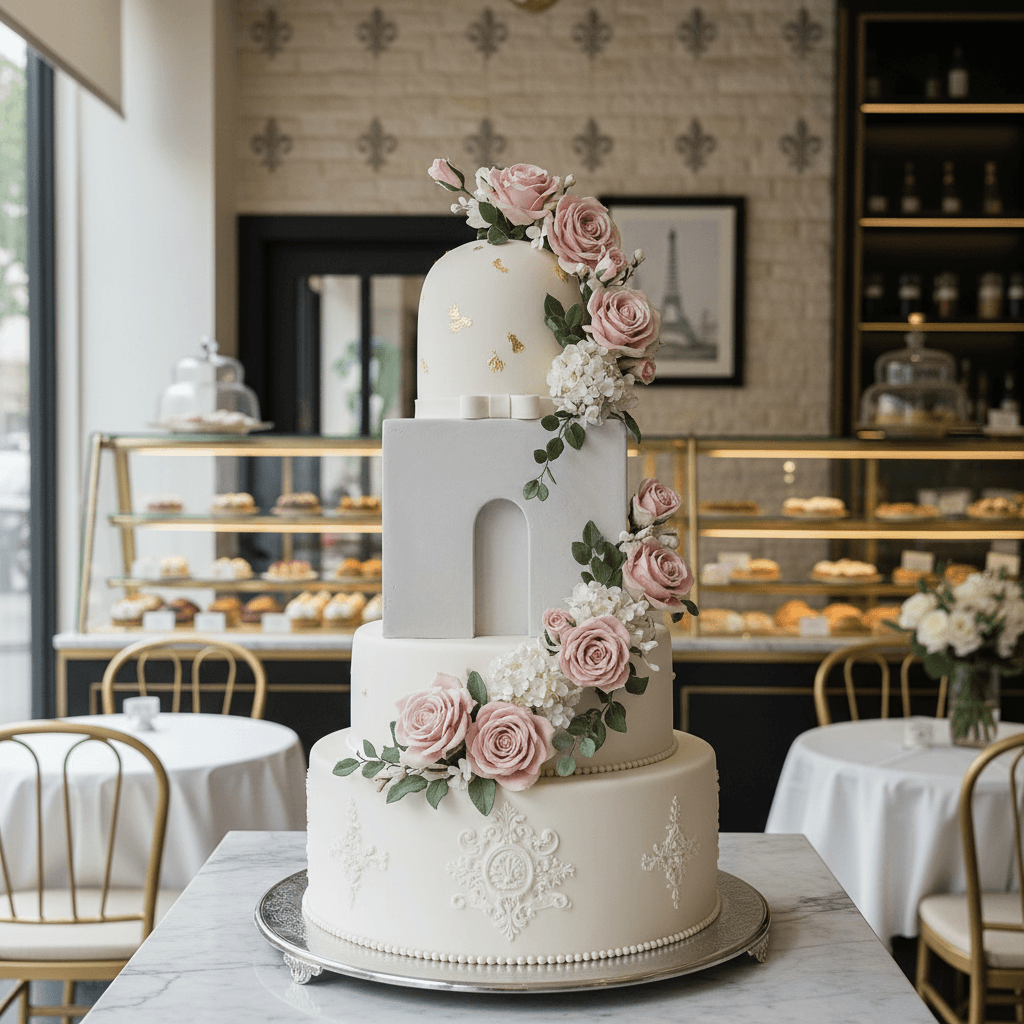 Wedding cake by Gabriel Pastry Art