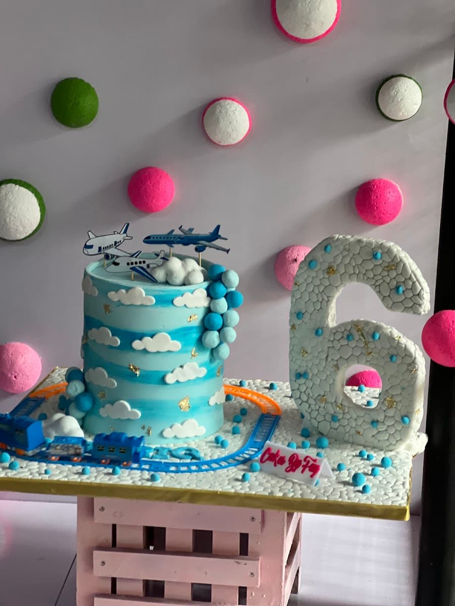 Wedding cake by Cakes by Fay Abuja
