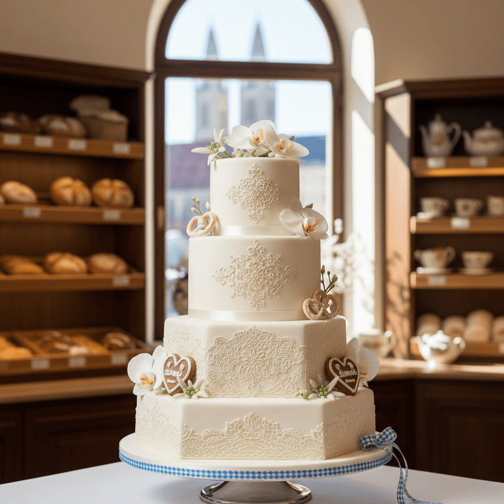 Wedding cake by caketastisch