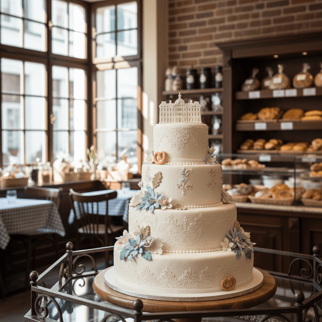 Wedding cake by Sweetory