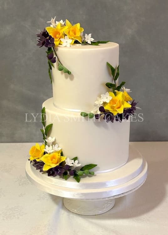 Wedding cake by Lydia Smith Cakes
