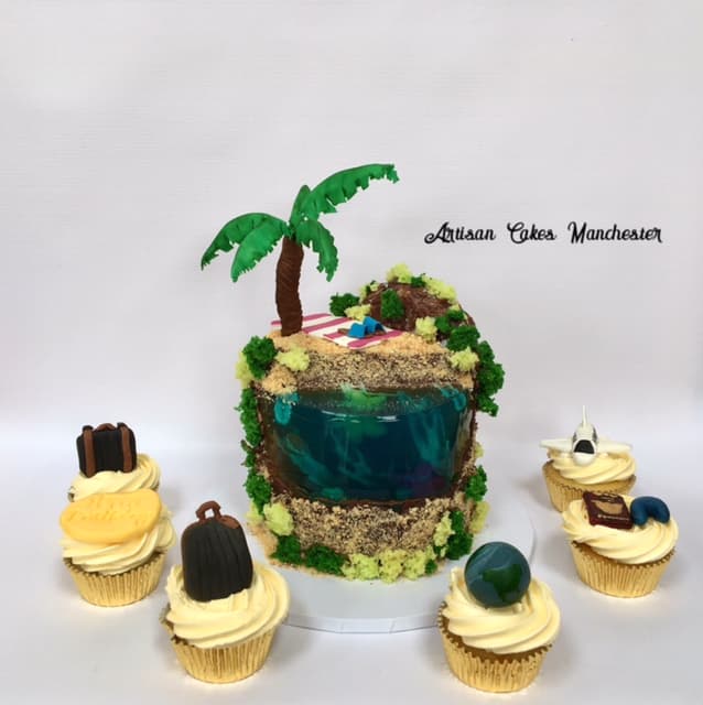 Wedding cake by Artisan Cakes Manchester