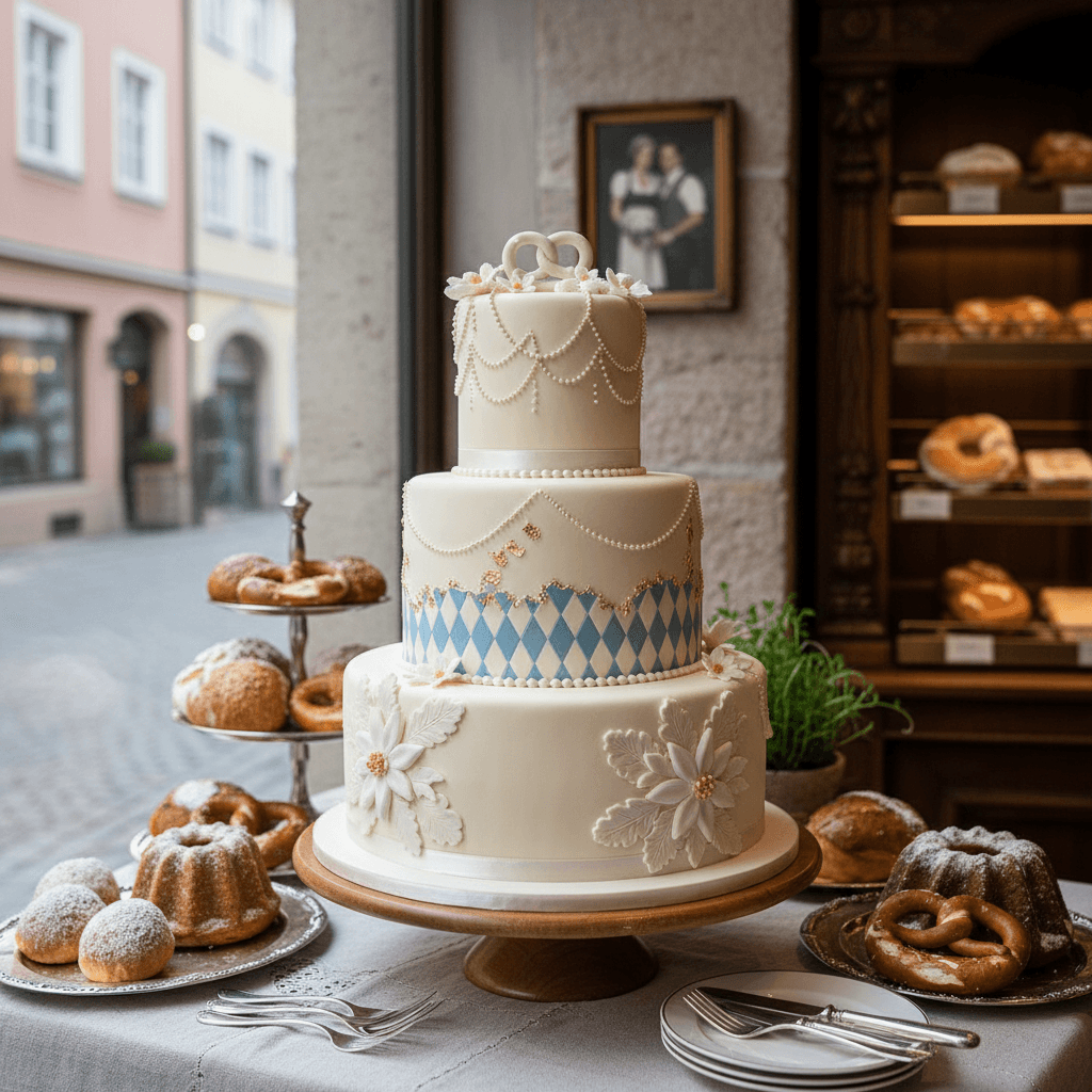 Wedding cake by KuchenKlatsch München 5