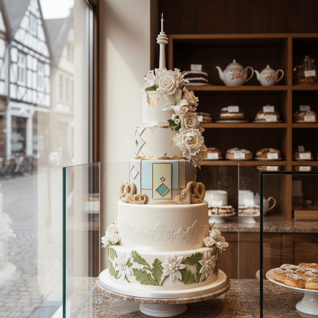 Wedding cake by SugArt Factory Konditorei Torten & Kuchen GmbH - Düsseldorf
