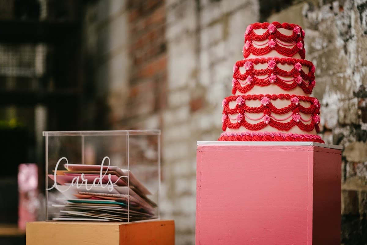 Wedding cake by The Palms Bakery