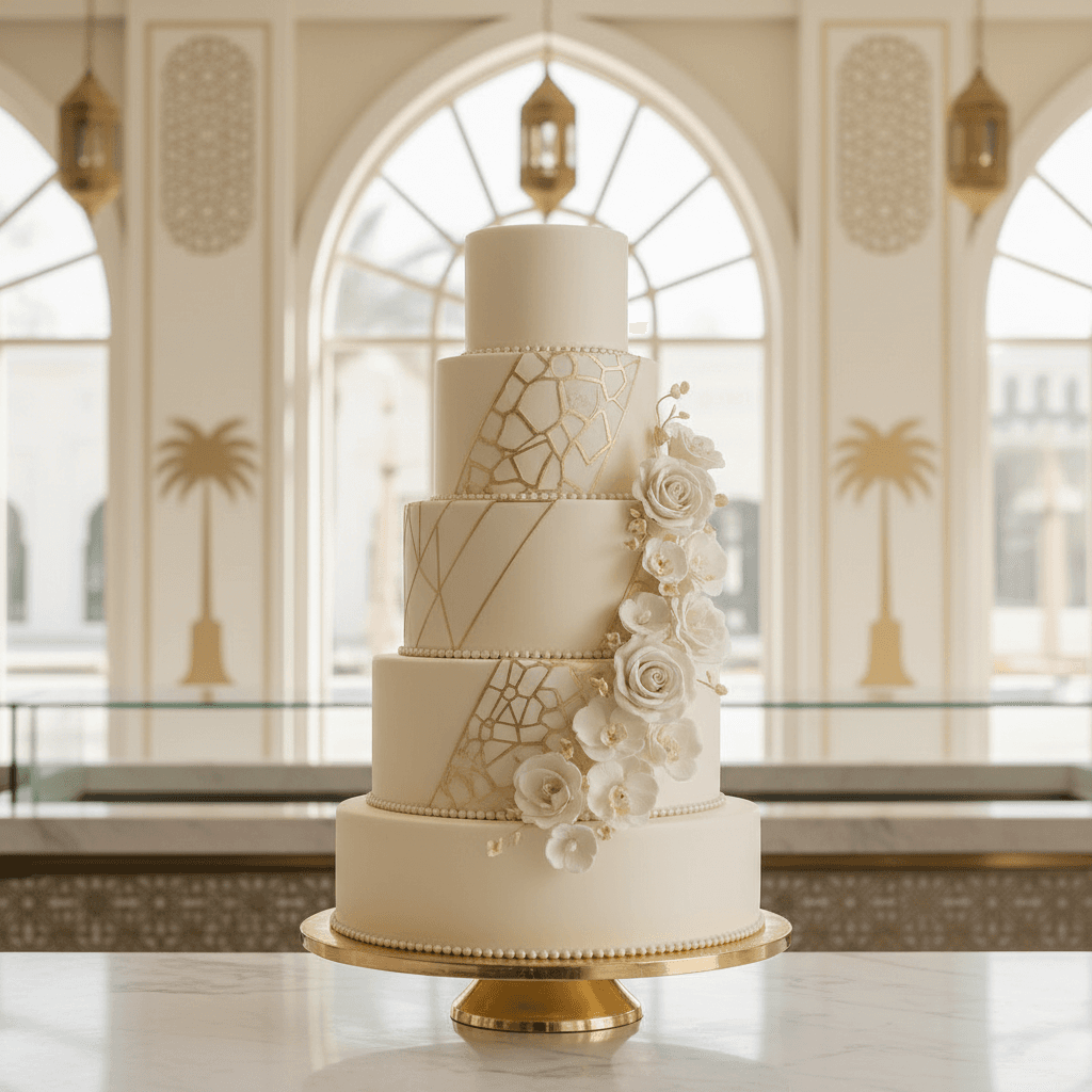 Wedding cake by The Cake Lounge