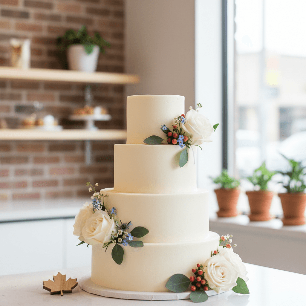 Wedding cake by Pretty Sweet Bakeshop
