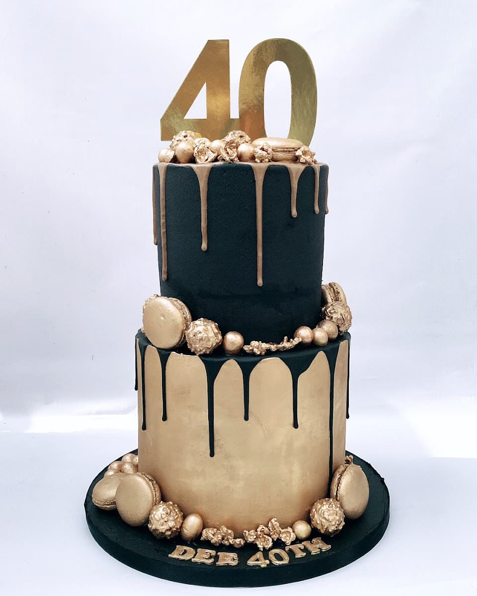 Wedding cake by Kam's Cakes