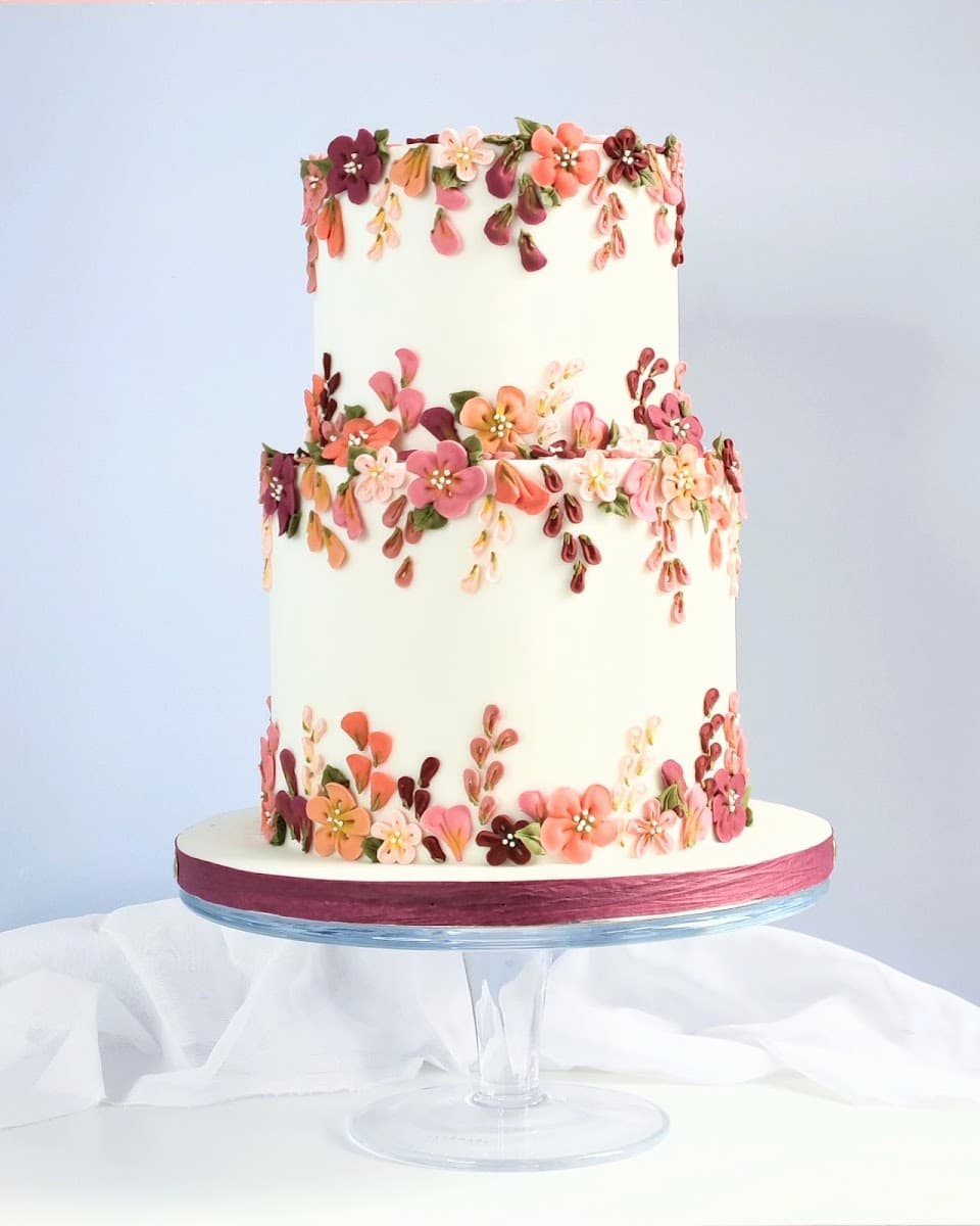 Wedding cake by Abbie's Kitchen