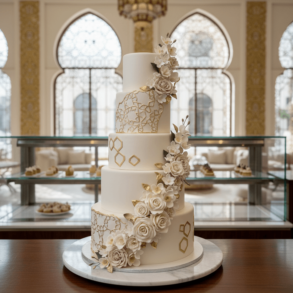 Wedding cake by Pauline Cake Bakery