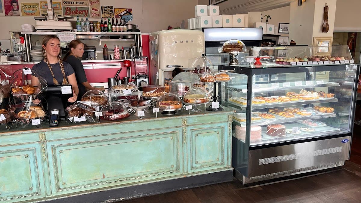 Wedding cake by Sherbet Cafe & Bake Shop