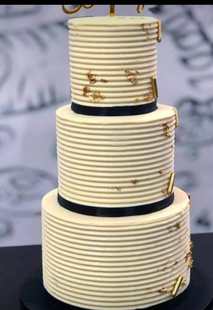 Wedding cake by Christybakery. We do all occasions Cake. wedding cakes specialist