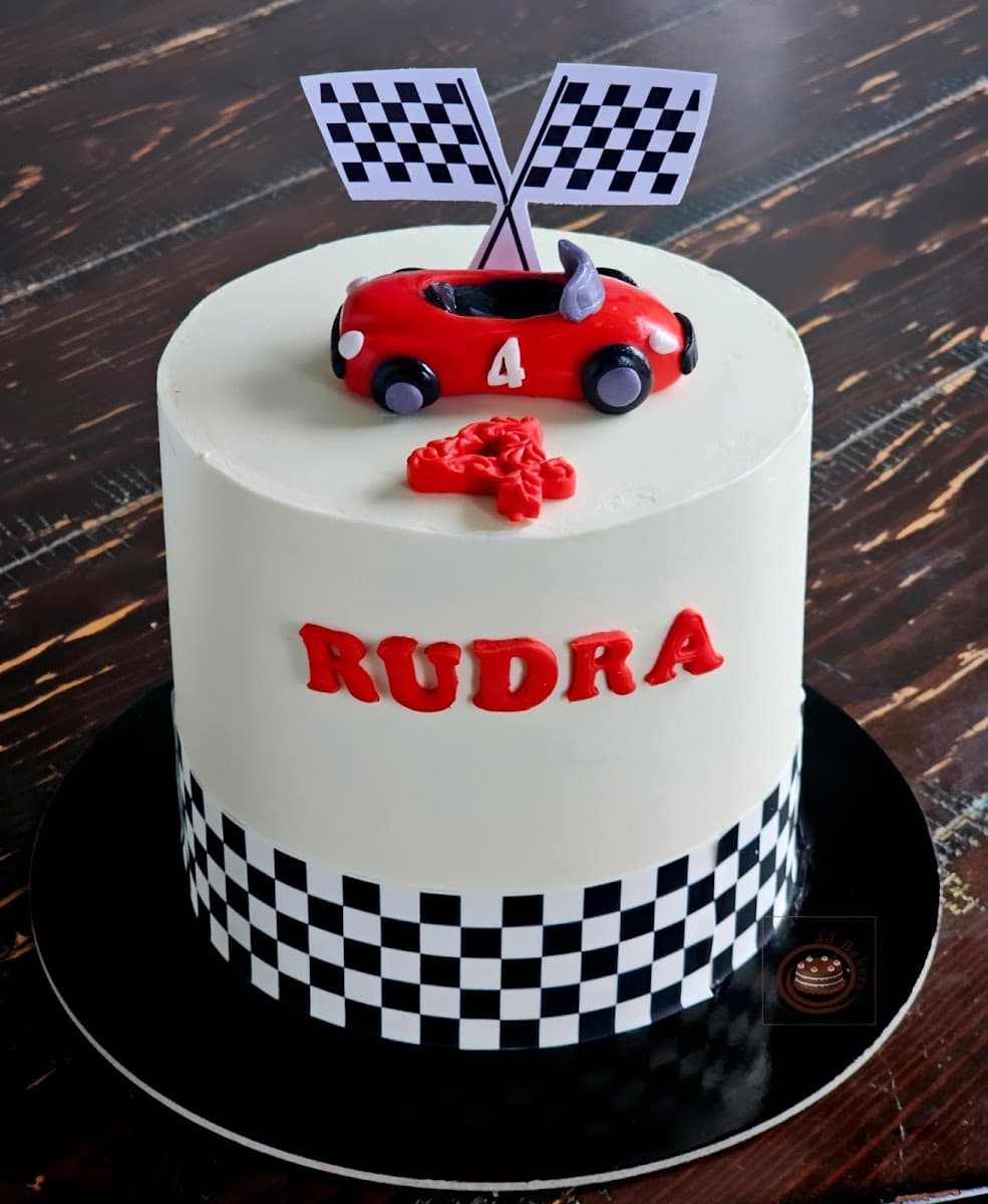 Wedding cake by JJ Bakers