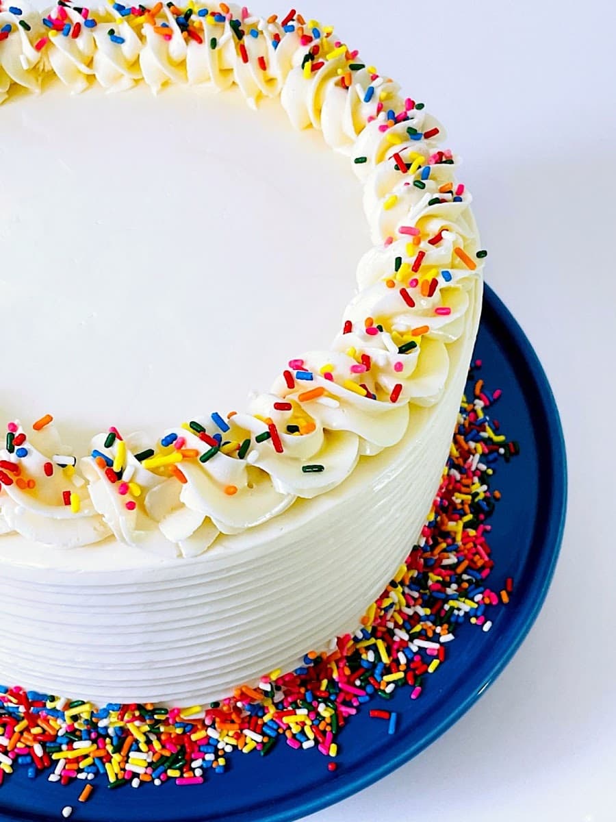 Wedding cake by Windy City Baker