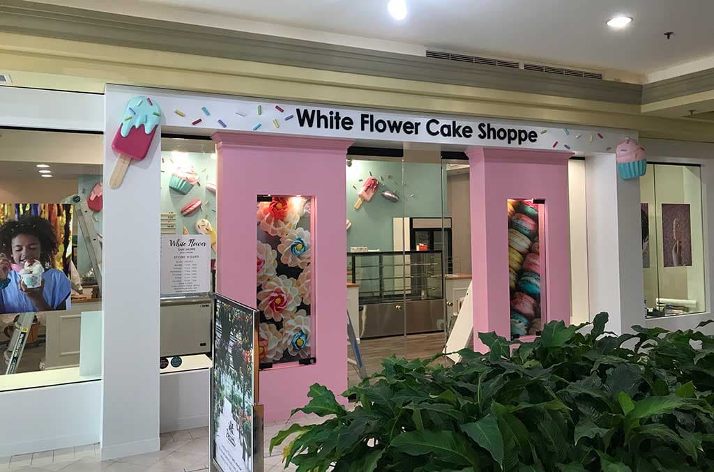 Wedding cake by White Flower Cake Shoppe