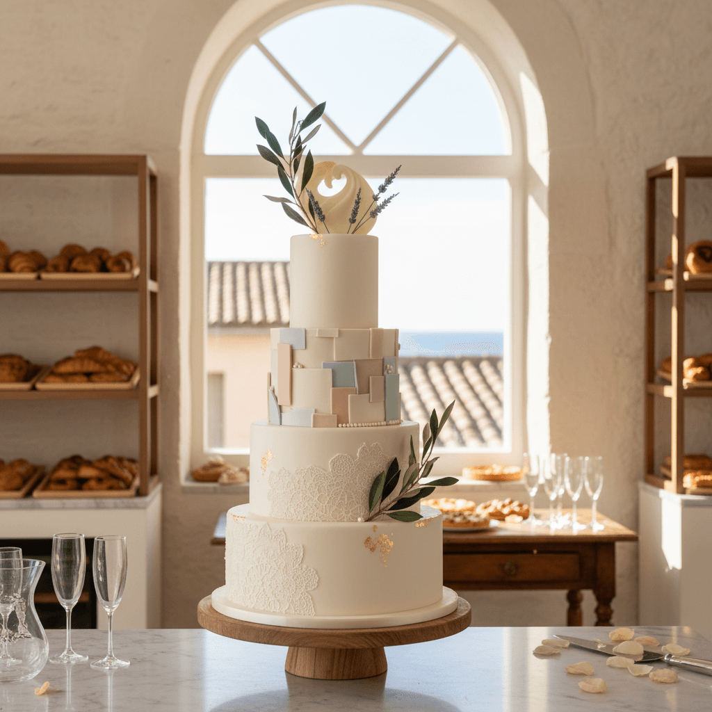 Wedding cake by Planète Gâteau