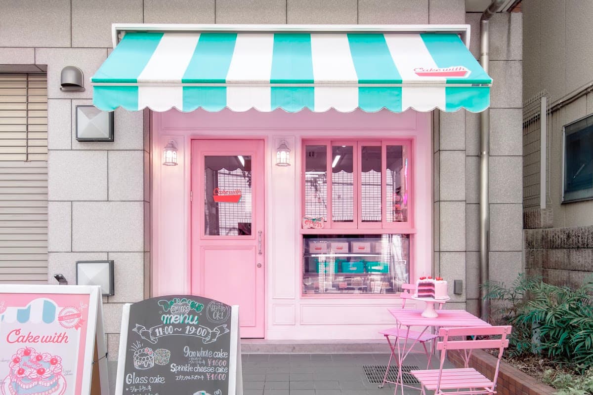 Wedding cake by Cake with 新宿本店
