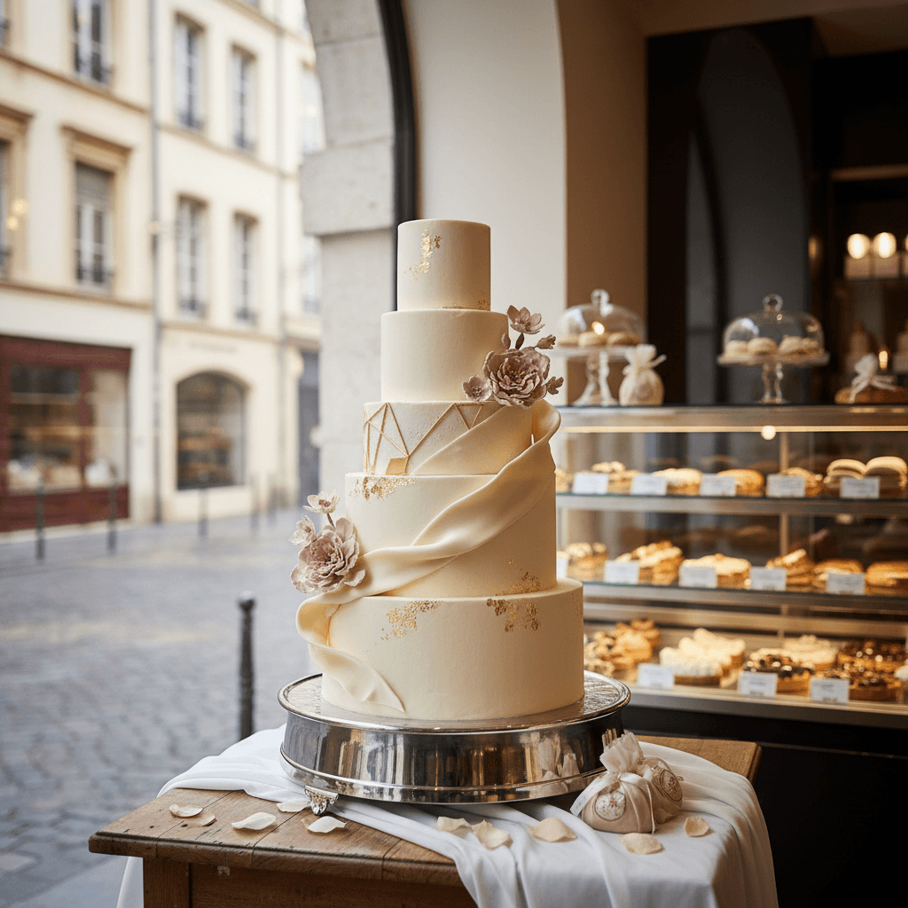Wedding cake by Kika & Co' - Créatrice de douceur - Irigny, Lyon et région Rhône-Alpes