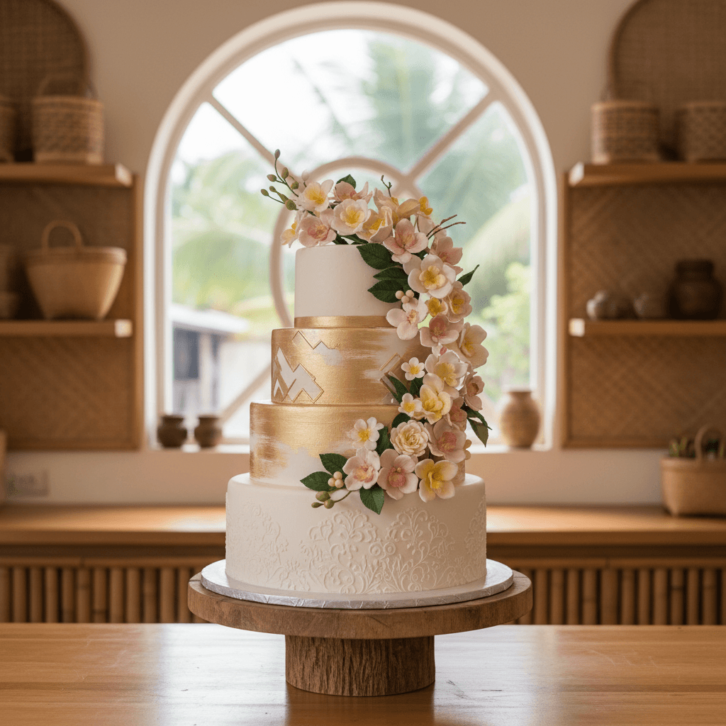 Wedding cake by AnnesCakery