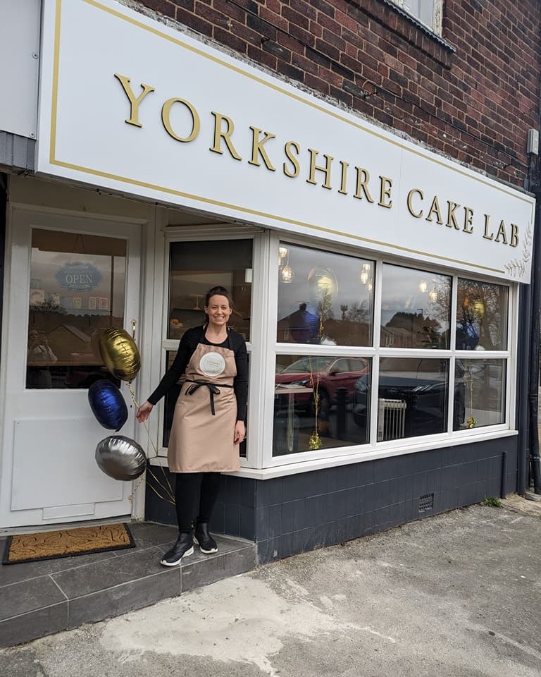 Wedding cake by Yorkshire Cake Lab