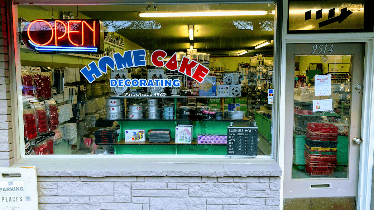Wedding cake by Home Cake Decorating Supply Co