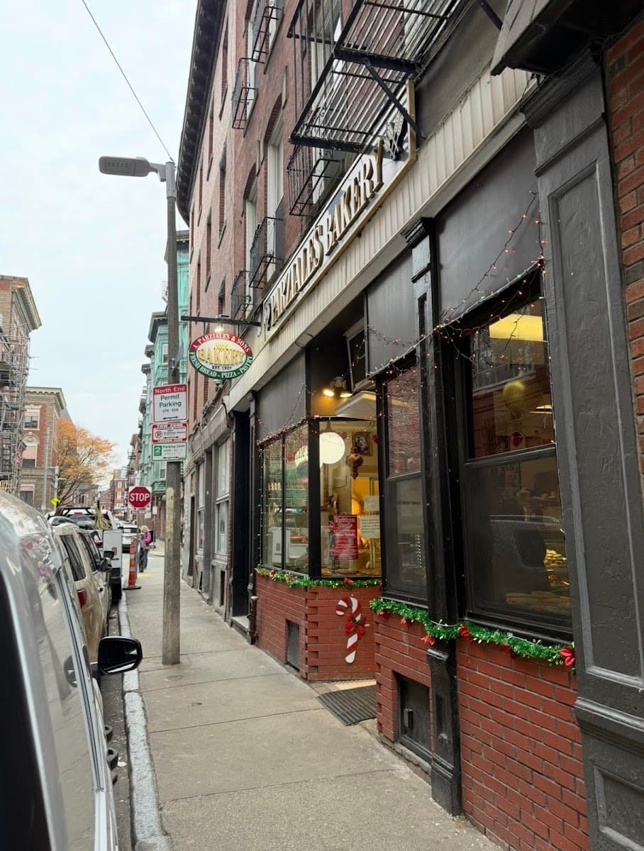 Wedding cake by Parziale's Bakery