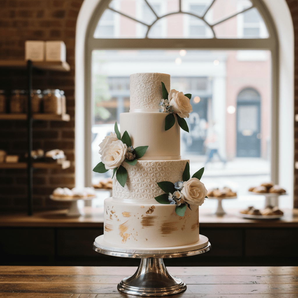 Wedding cake by Weesh Bake Shop