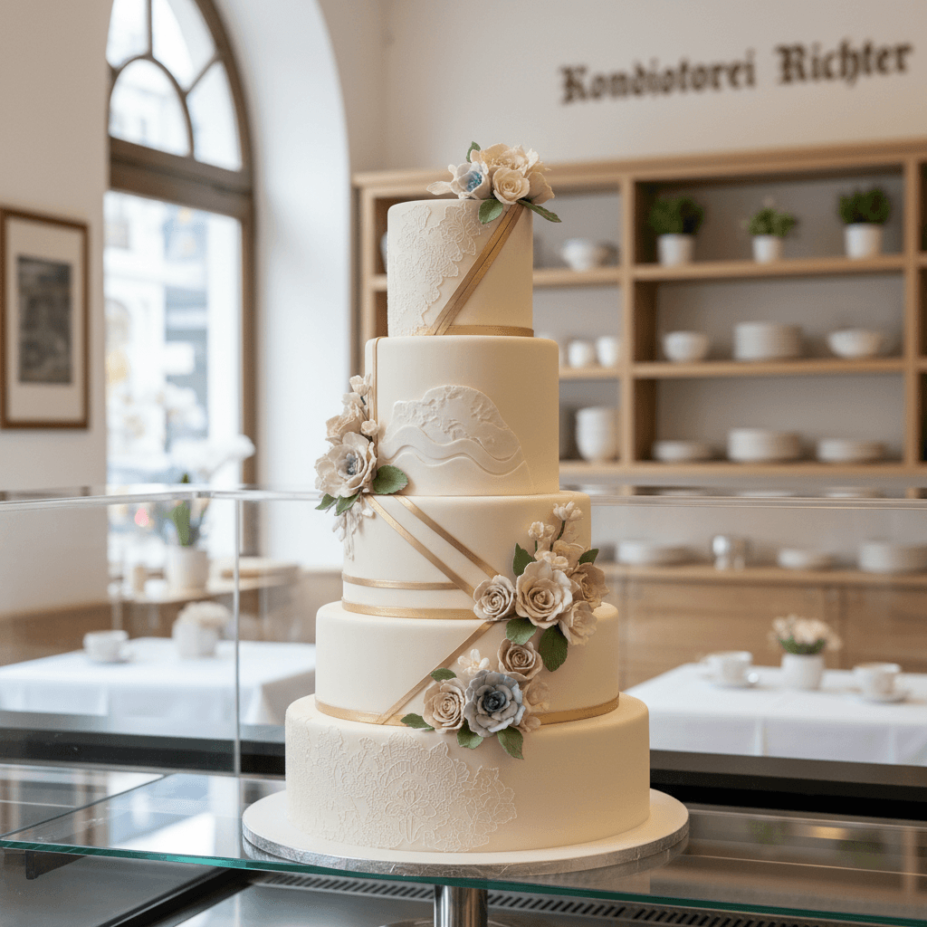 Wedding cake by Aux Merveilleux de fred