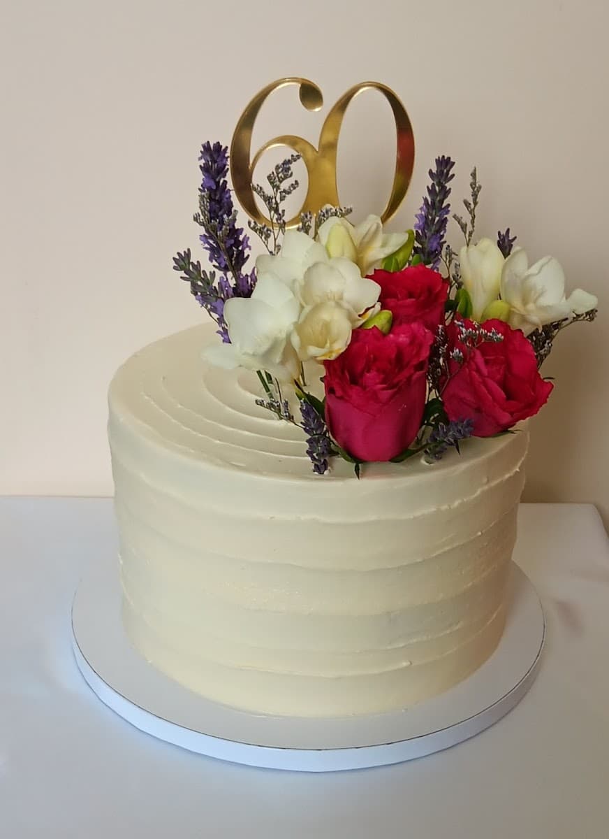 Wedding cake by Lesley's Vegan Cakes