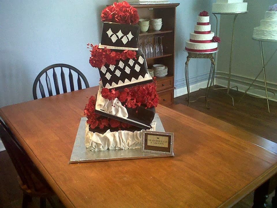 Wedding cake by Maribelle Cakery