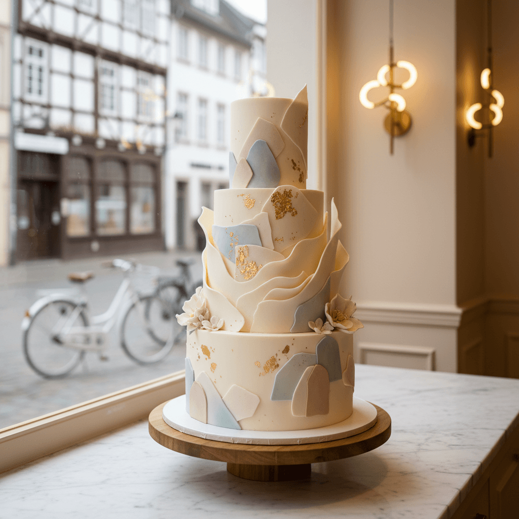 Wedding cake by Konditorei Sugarbar in Düsseldorf – individuelle Torten