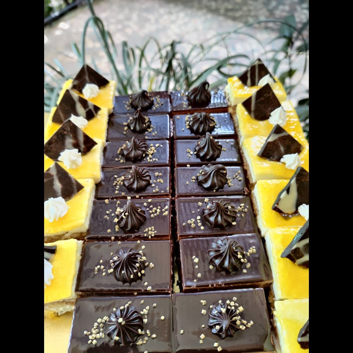 Wedding cake by Baked Goodies Goa