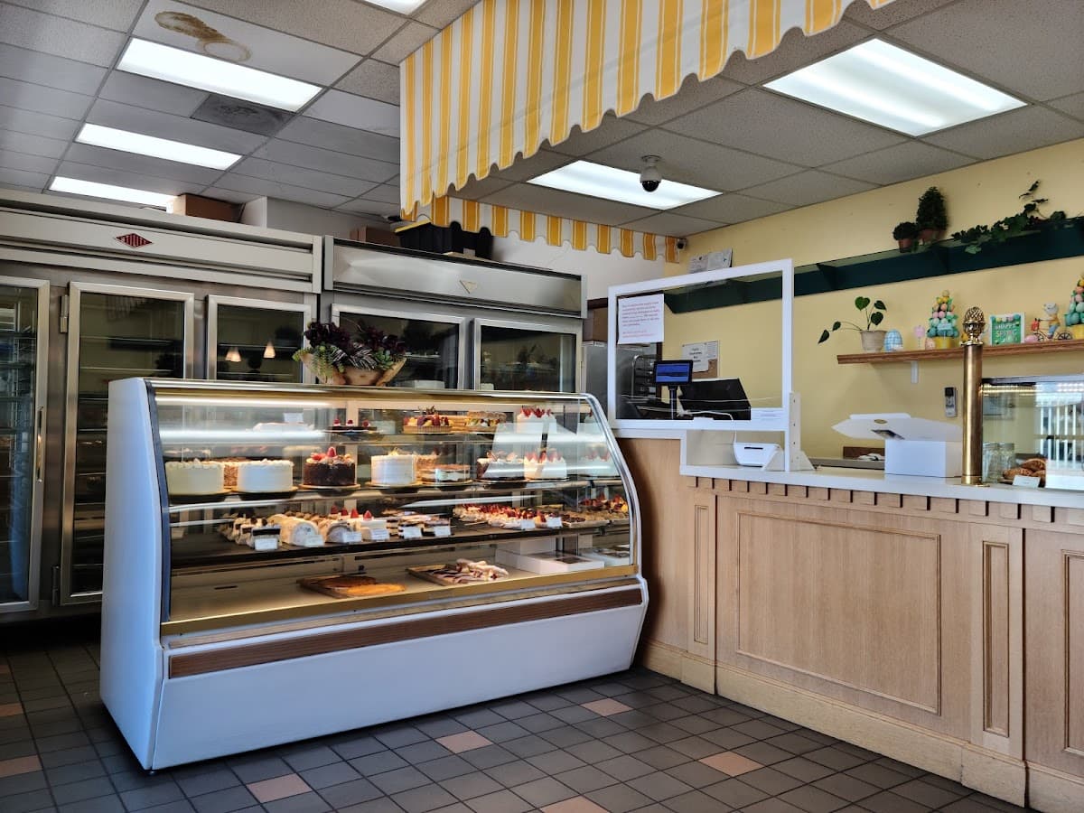 Wedding cake by Angel Maid Bakery