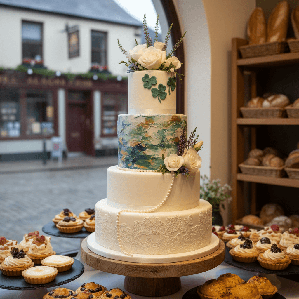 Wedding cake by Sandra's Cake House