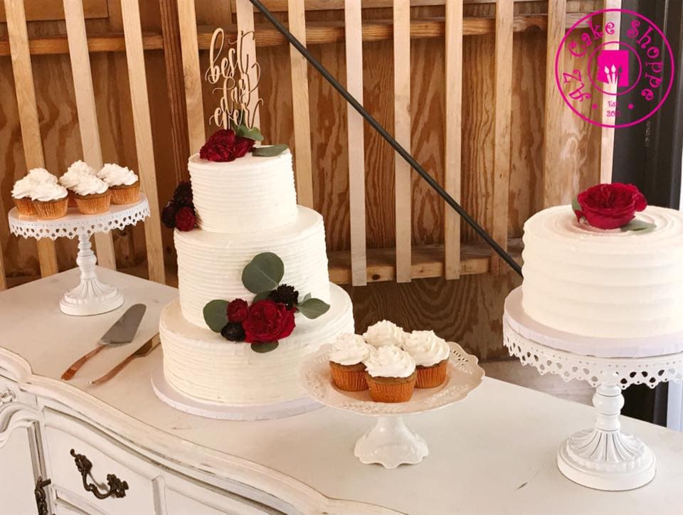 Wedding cake by AZ Cake Shoppe