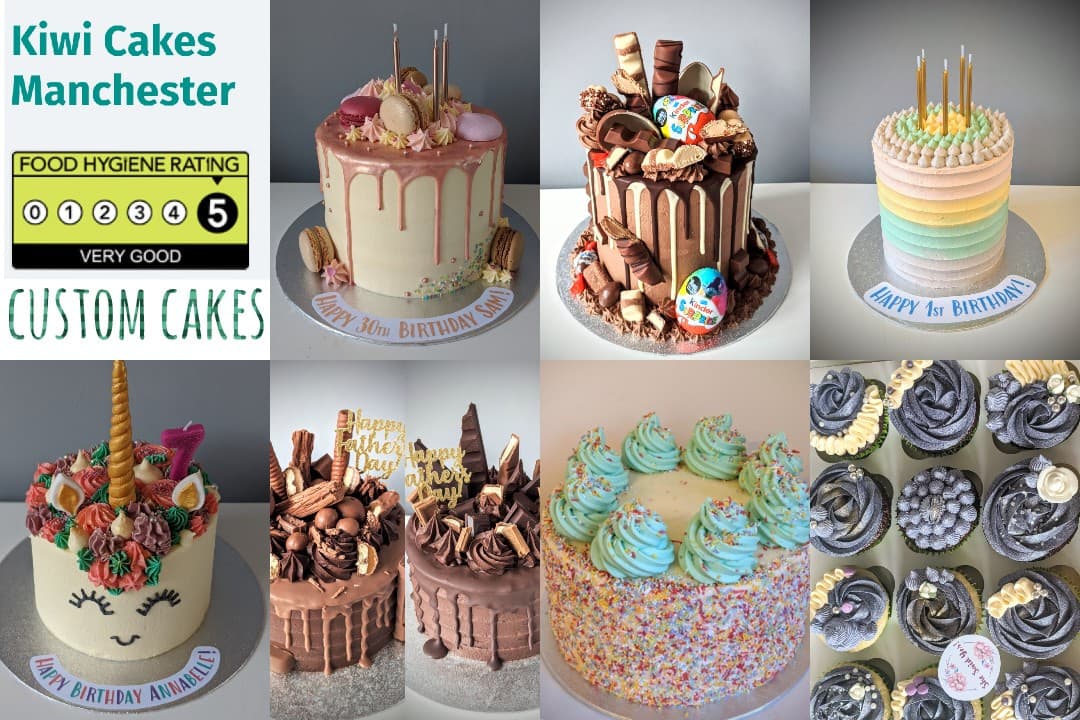 Wedding cake by KiwiCakes Manchester