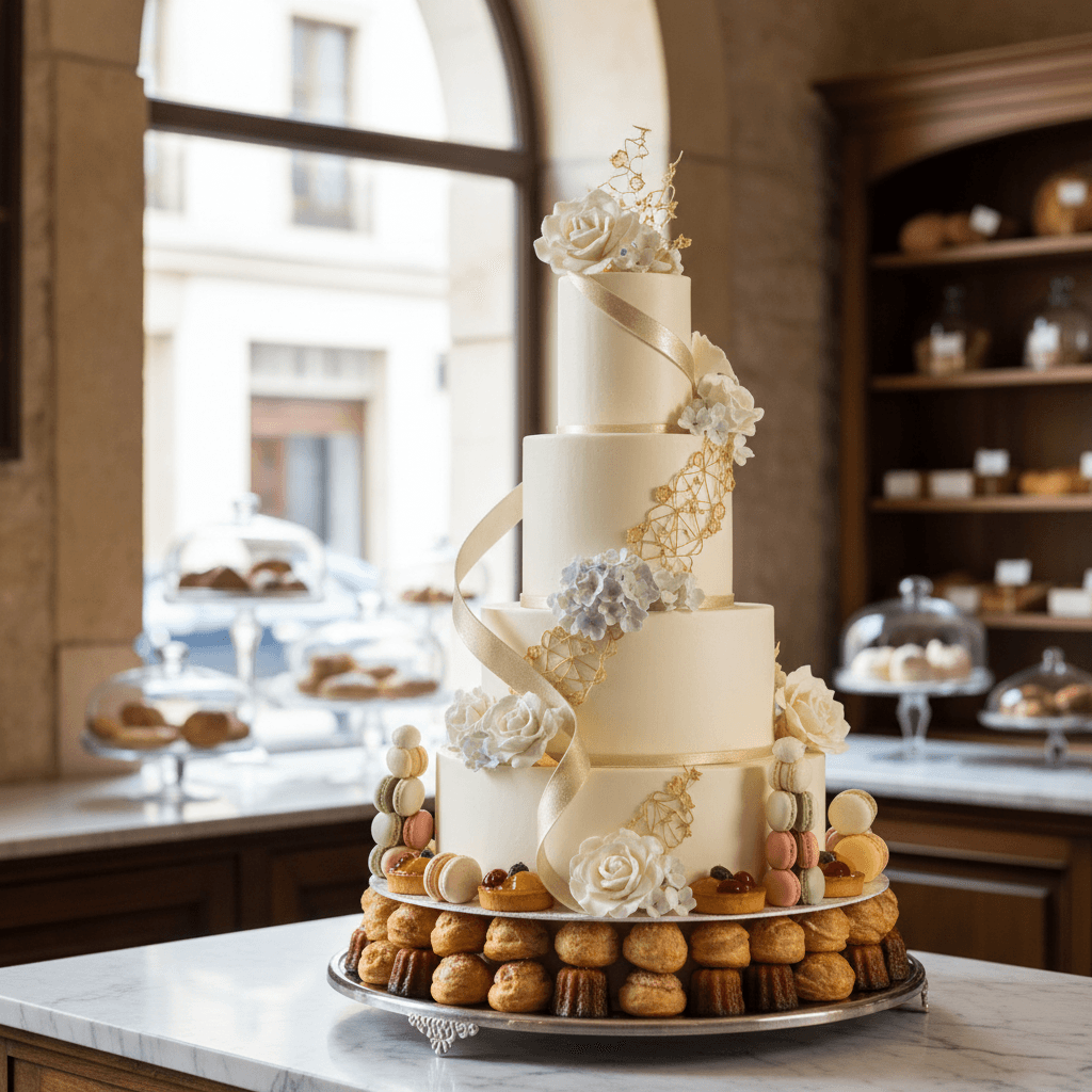 Wedding cake by La Maison de Blanche