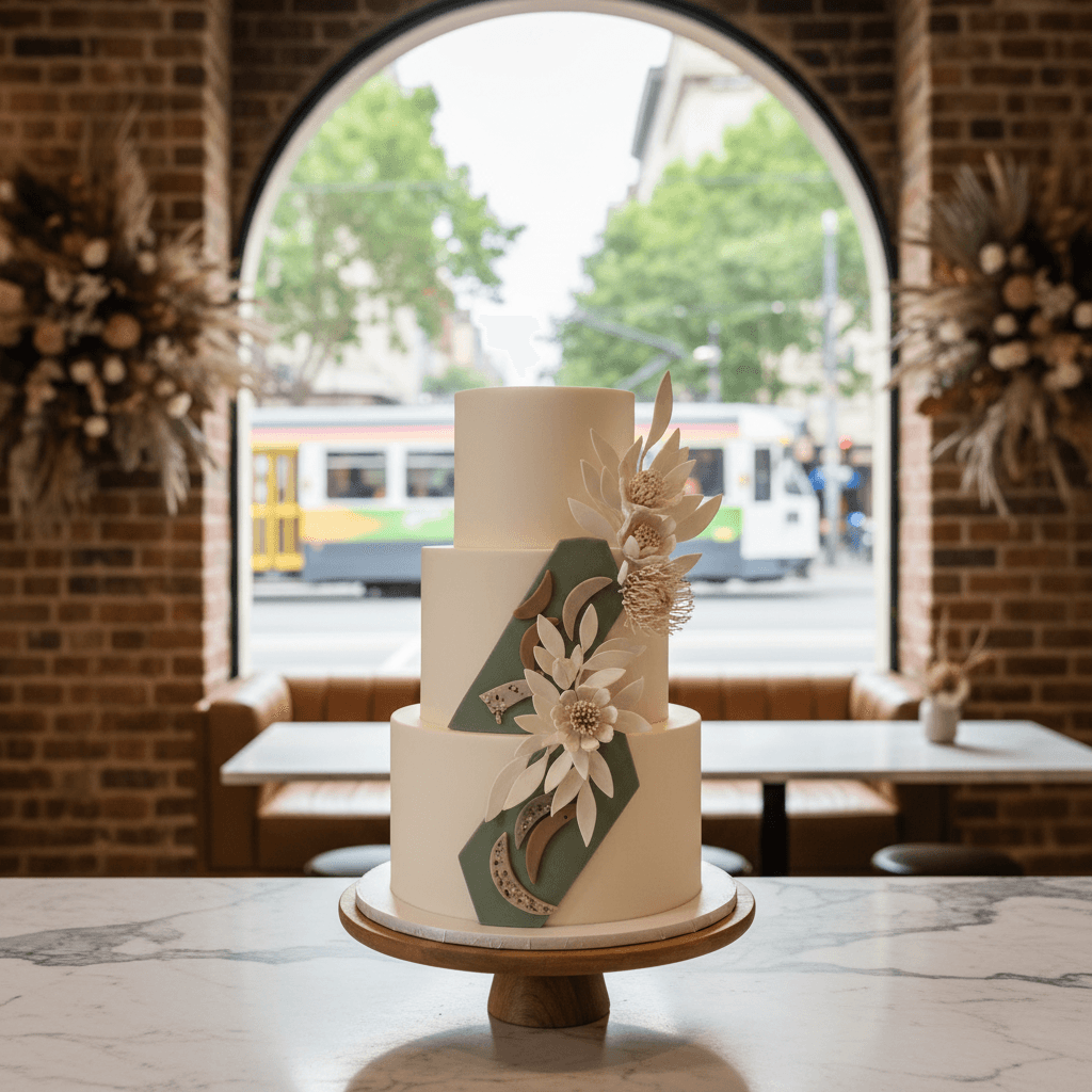 Wedding cake by Get Caked by Lisa