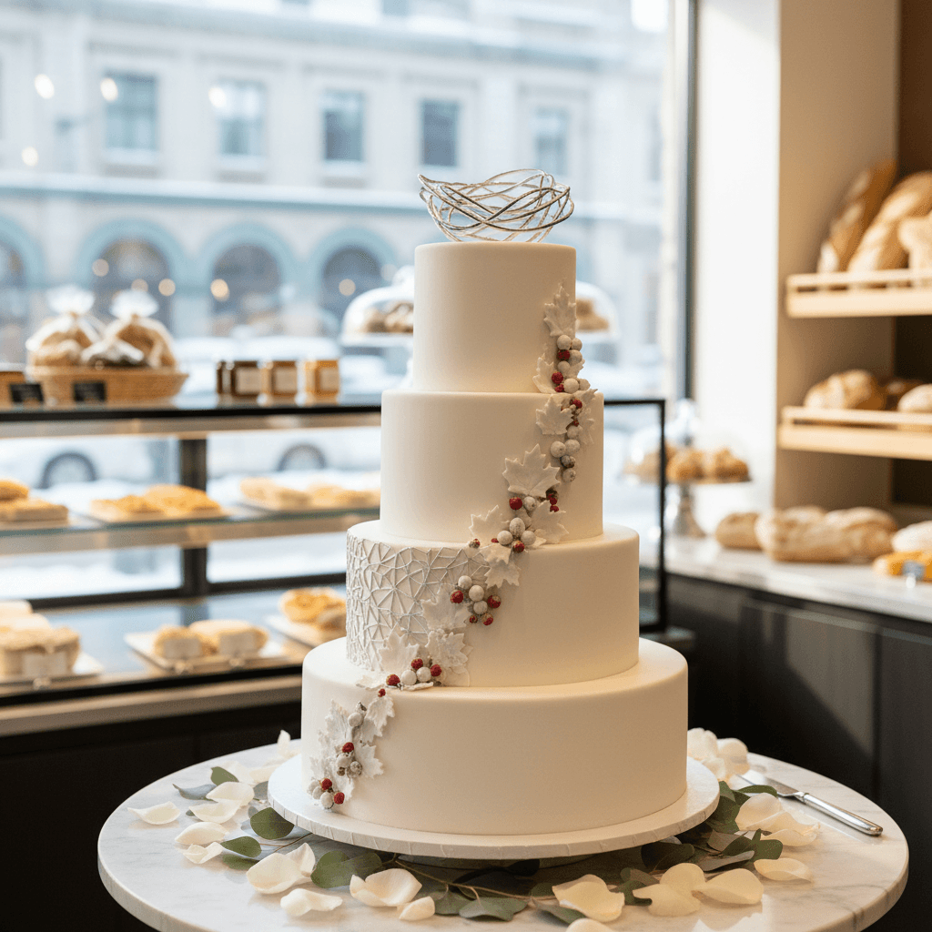Wedding cake by Hello Dolly Pastries