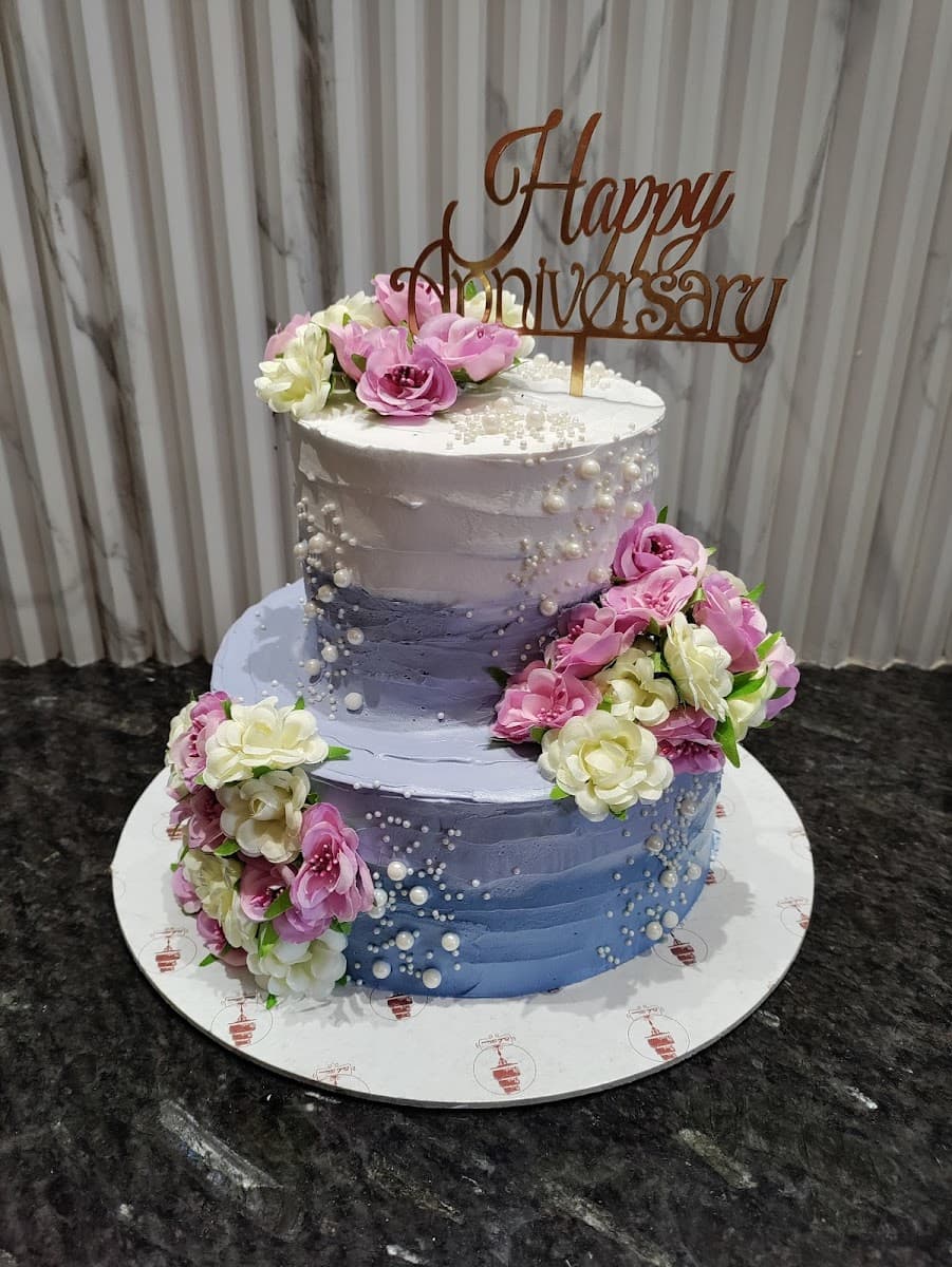 Wedding cake by Caké Diem - Home Bakery in Kolkata