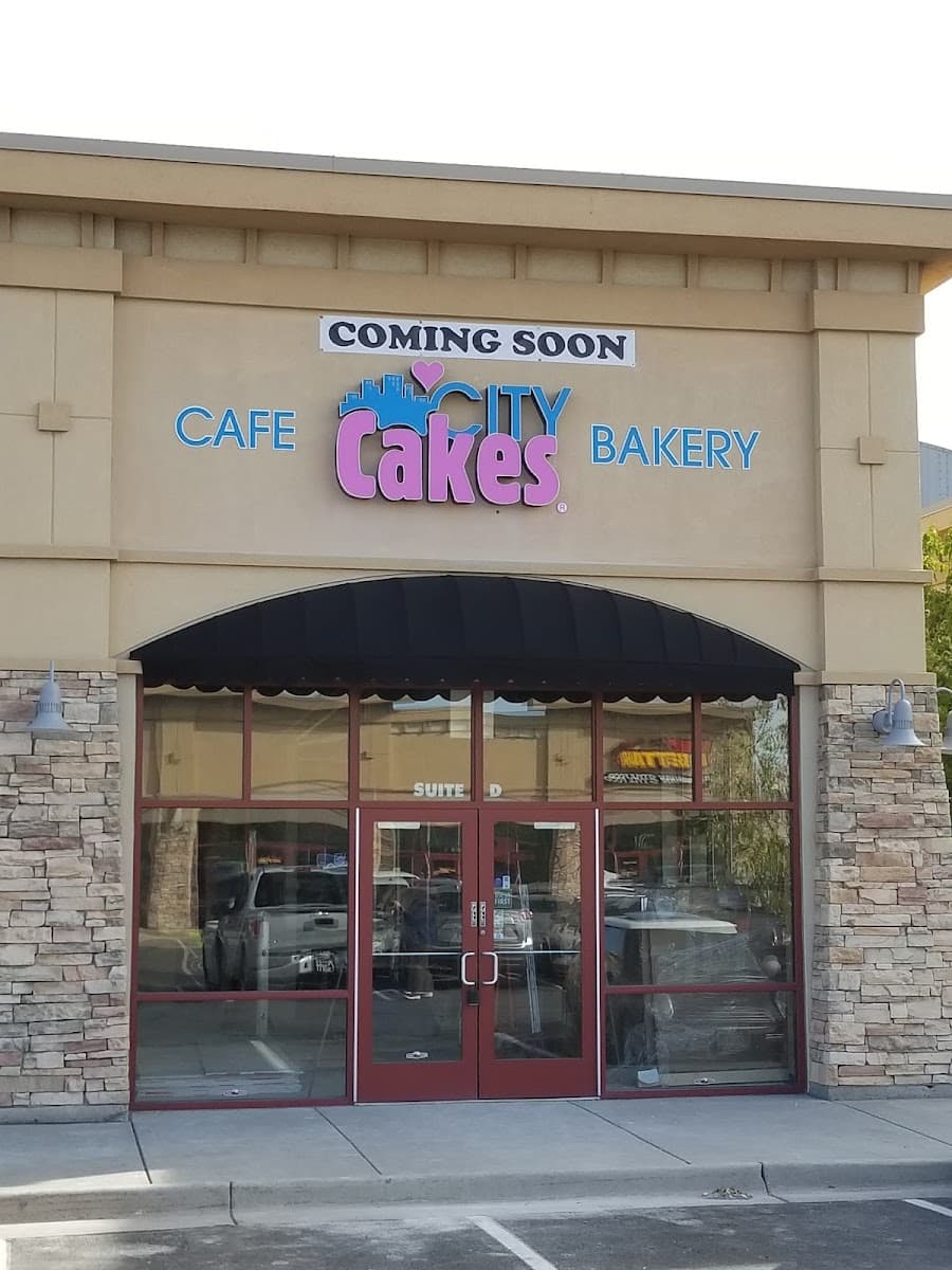 Wedding cake by City Cakes & Cafe