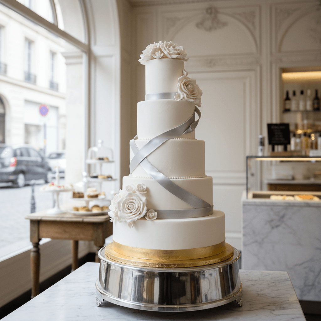 Wedding cake by Céline Cake Design