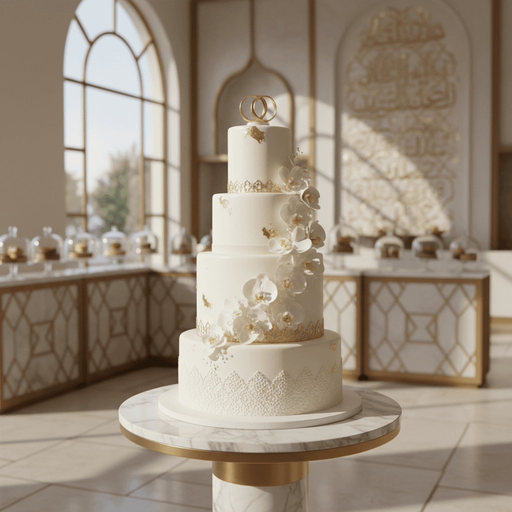 Wedding cake by Papillon Cake